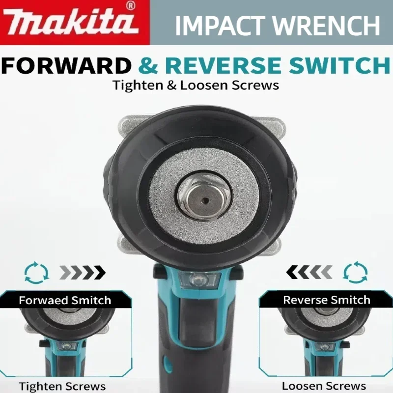 Makita DTW700 18V Cordless Brushless Torque Wrench Portable Electric Screwdriver Impact Drill Power Tool Free Delivery - view 6