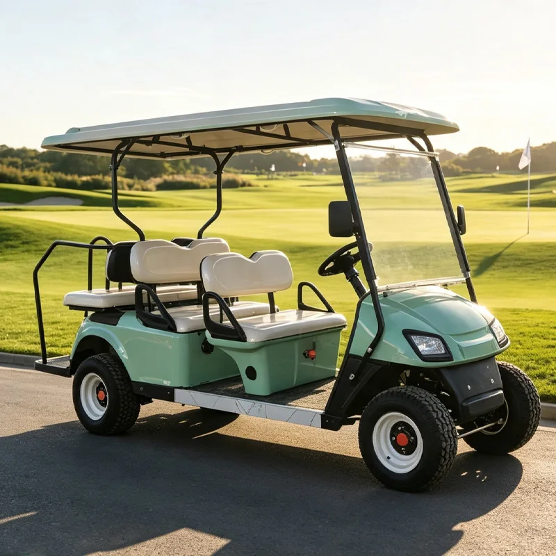 Wholesale Price Hot-Selling 4-Seater Electric Golf Cart (Off-Road Style) – Shuttle Vehicle for Hospitals and Scenic Areas