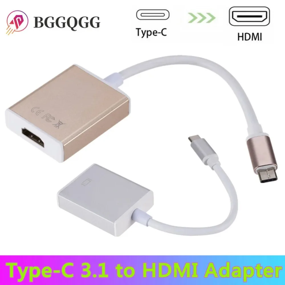 USB C TO HDMI Adapter Cable USB 3.1 To HDMI Switch Cable Converter for Type C Device Hot sale USB Type C TO HDMI