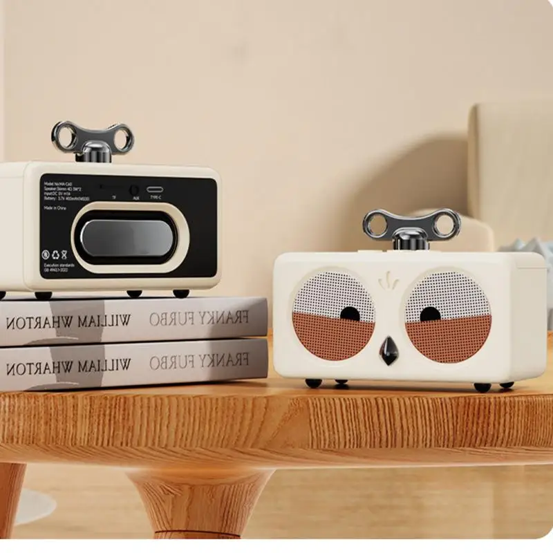 Portable Wireless Speakers Owl Design Shower Wireless Speaker Waterproof Loud Stereo Sound Deep Bass Long Playtime Wireless