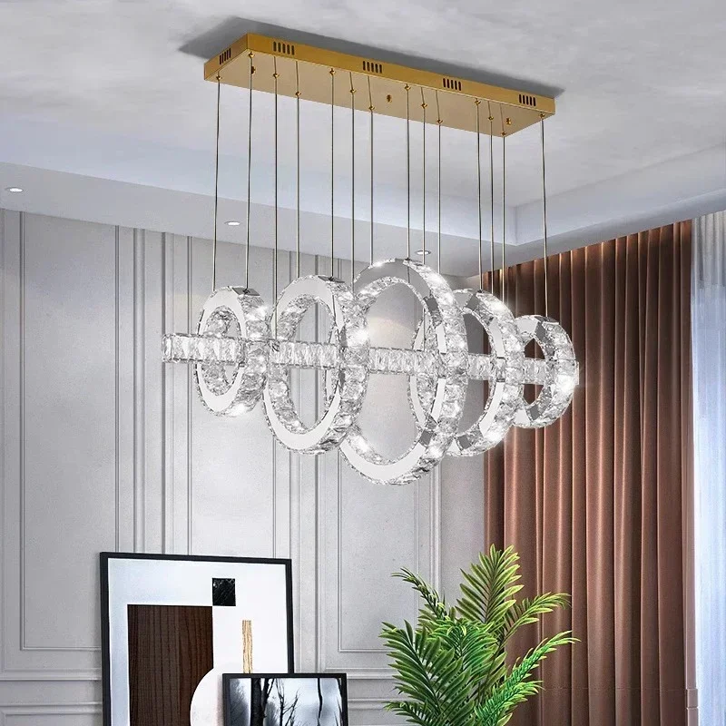 

crystal chandelier pendant light lamps for living room led Chandeliers dining hanging indoor ing