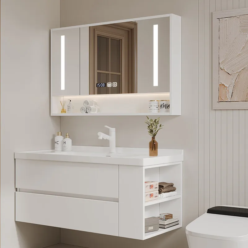 Over Mirror Bathroom Cabinet Sink Organizer Perfume Decorations Skincare Cupboard Storage Drawers Archivadores Trendy Furniture