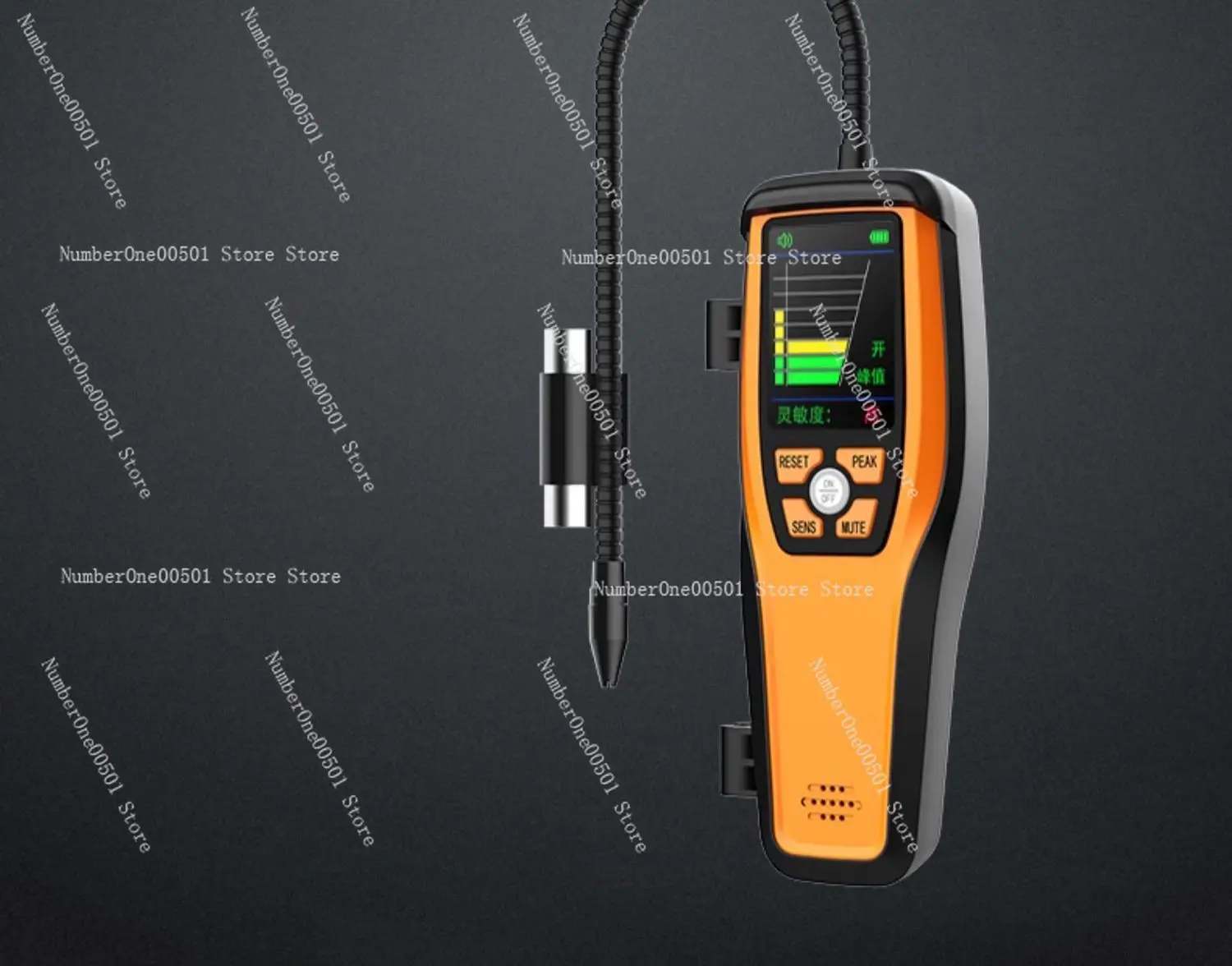 Sensitive Portable Rechargeable Refrigerant Gas Leak Detector Elitech ILD-200