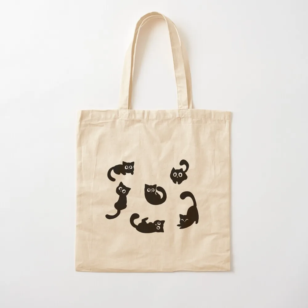 

Black Cat Stamp Tote Bag tote bags men Canvas Big canvas Canvas