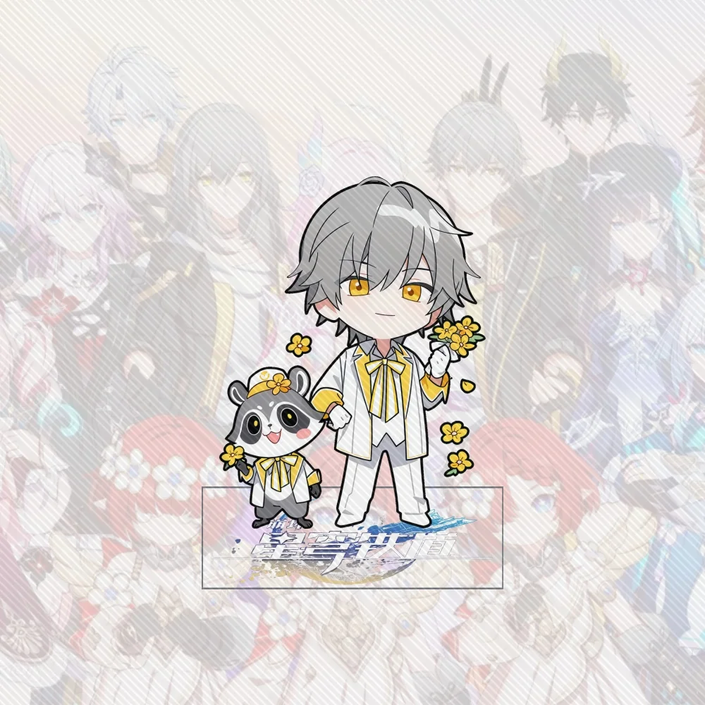 10CM Charm Anime Honkai: Star Rail Acrylic Stand Model Cosplay Characters Ornament Accessories Good Collection Gifts