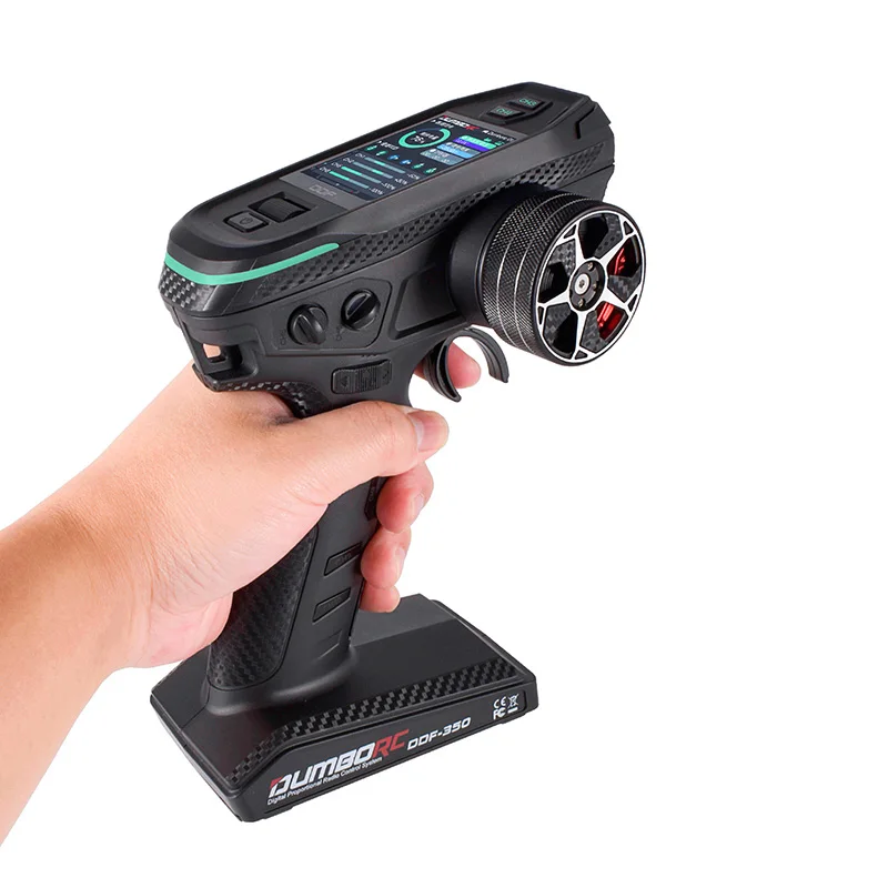 DUMBORC DDF-350 with X10FG / X10F 10CH RC Radio Transmitter and Receiver HD Screen for RC Car Truck Crawler Boat Tank