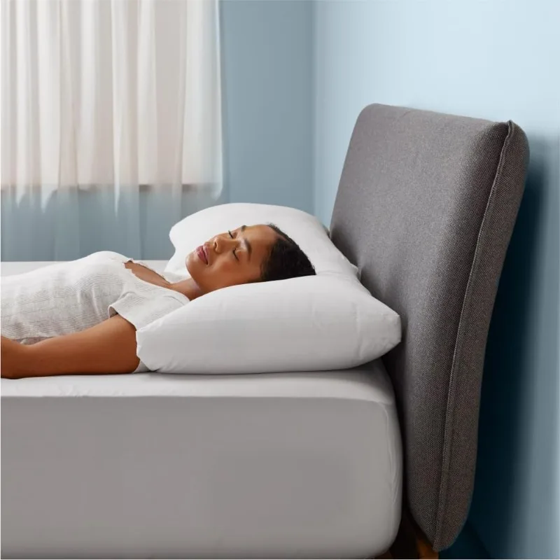 

Sleep Essential Pillow for Sleeping, King, White