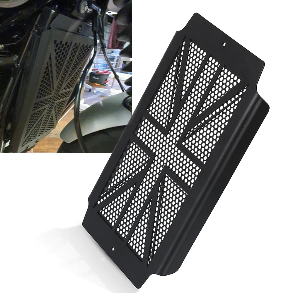 Motorbike Oil Cooler Guard Radiator Grille Cover For T100 T120 2016 2017 2018 2019 2020 2021 Motorcycle Radiator Grill Guard