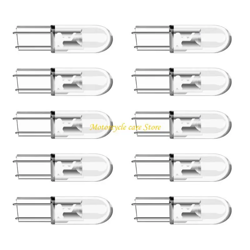 U75F 10pcs LED Dashboard Bulbs Car Instrument Lights Enhances Visibility with Easy Plugs & Play Installation for Vehicles