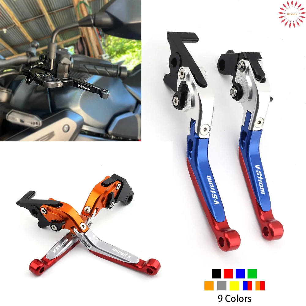 

Adjustable Extendable Brake For Suzuki V-Strom DL 650 250 2011-2022 Clutch Lever Brake Lever Set Motorcycle Accessories
