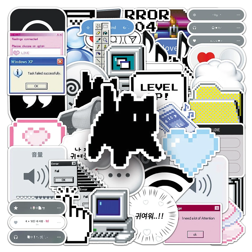 

10/30/50pcs Funny Cartoon Internet Meme Stickers Decals Laptop Phone Travel Luggage Diary Decoration Sticker for Kid Classic Toy