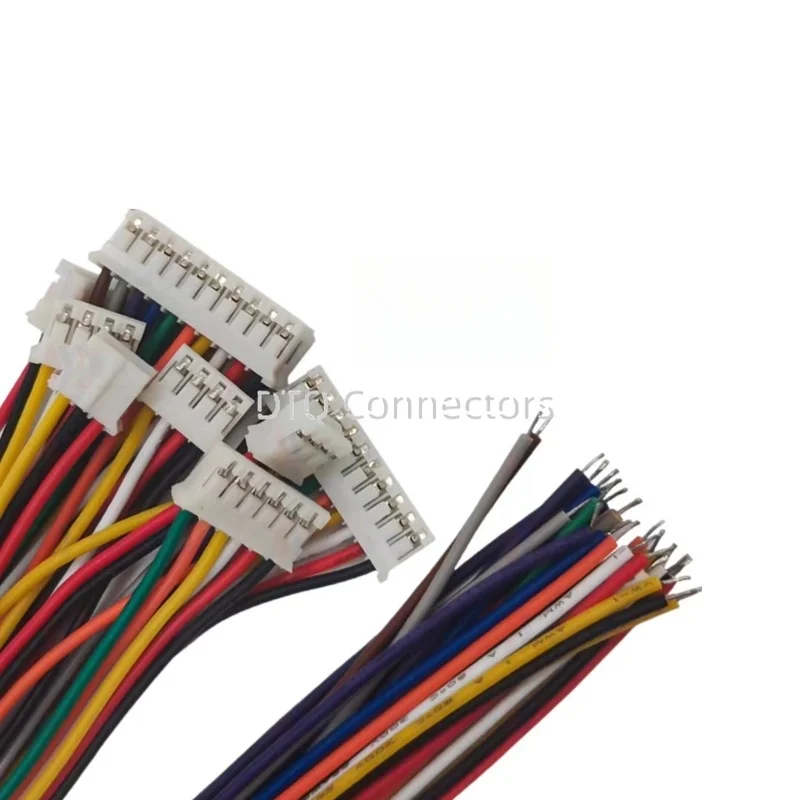 10PCS Mini Small Micro JST 2.0mm PH2.0 Male Female Connector 2/3/4/5/6/7/8/9/10-Pin Plug With terminal Wires Cable Socket 26AWG