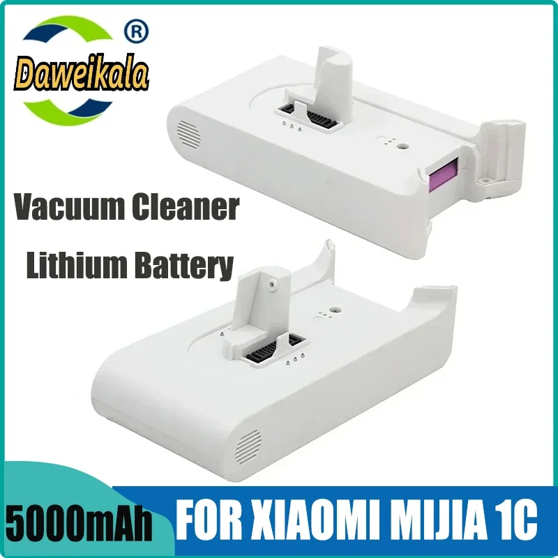 

Replacement Battery Pack For Xiaomi Mijia 1C Handheld Cordless Vacuum Cleaner 25.2v 5000mAh LI-ion Rechargeable Batteries