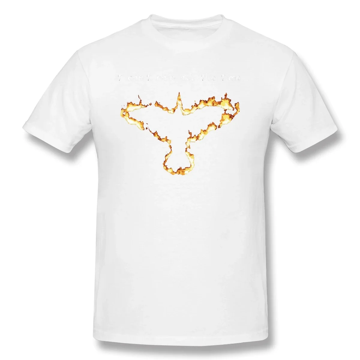 New summer T Shirt Firree Crow T-Shirt Cotton Black Mirror ofertas Tee Shirt image 4