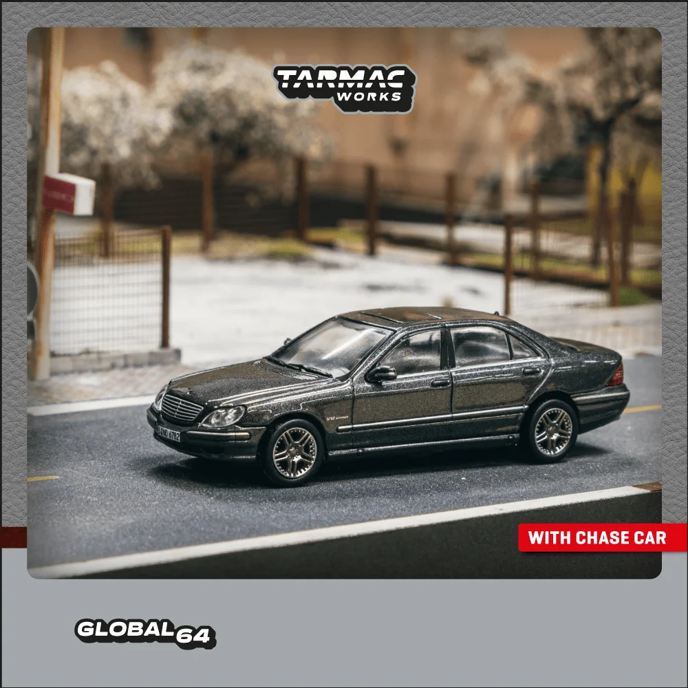 

TW в наличии 1:64 S65 Tectite Grey Metallic Diecast Diorama Коллекция моделей автомобилей Миниатюрные игрушки Tarmac Works