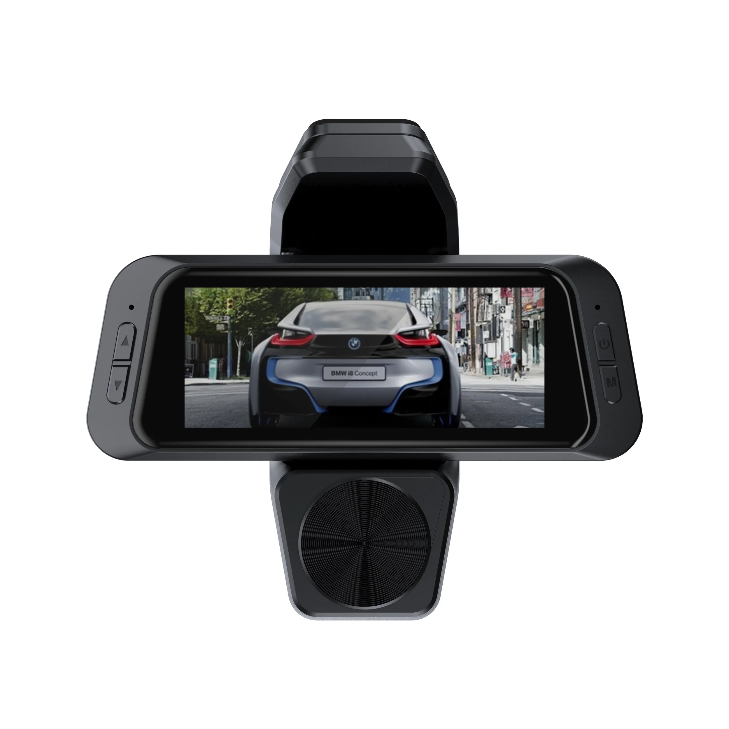 3 Inch WiFi Dash Cam 3 Channel 1080P HD G Sensor Loop Recording Night Vision Car DVR