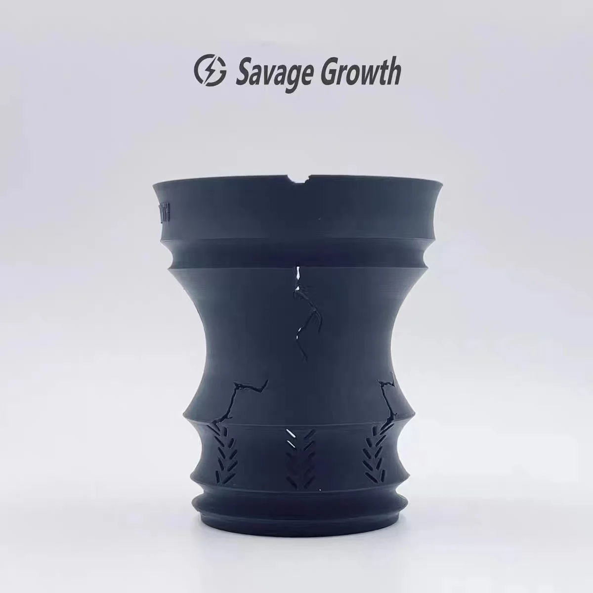 

3D printed root flowerpot trendy plant agave ivory palace succulent flowerpot breathable and water-permeable breathing pot YM48