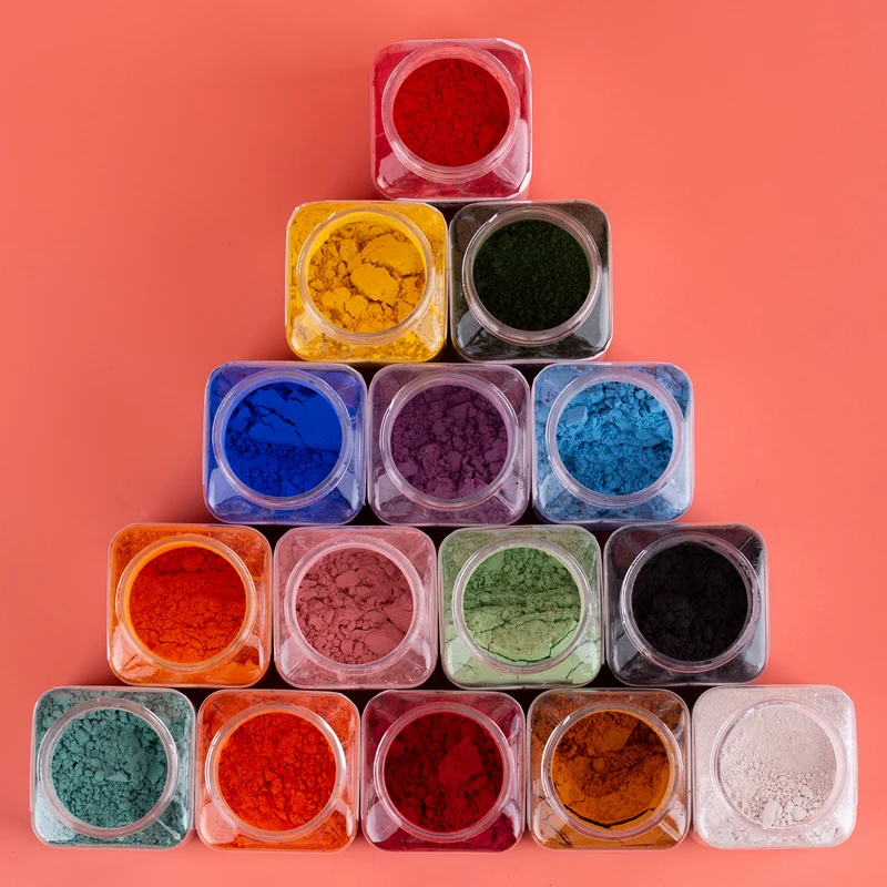 Pottery Underglaze Color Powders 24colors Medium Temperature Electric Kiln Paint Blanks Coloring Pigment Ceramic Coloring Tool