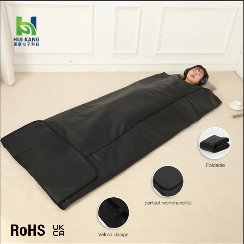 Carbon Fiber Heating Wire Premium Infrared Sauna Blanket Body Wrap Spa Home Infrared