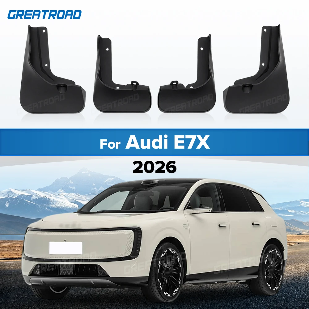 For Audi E7X 2026 Fender Mudflaps Splash Guards Mudguards Mud Flaps car Accessories