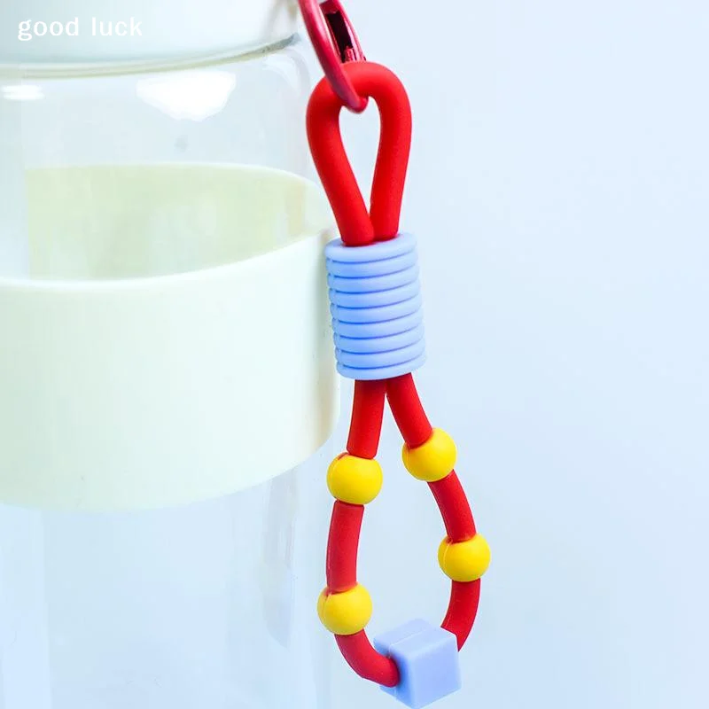 Water Bottle Straps Accessories Durable Carrier Straw Cups Rope Anti-Slip Bottles Handle Rope