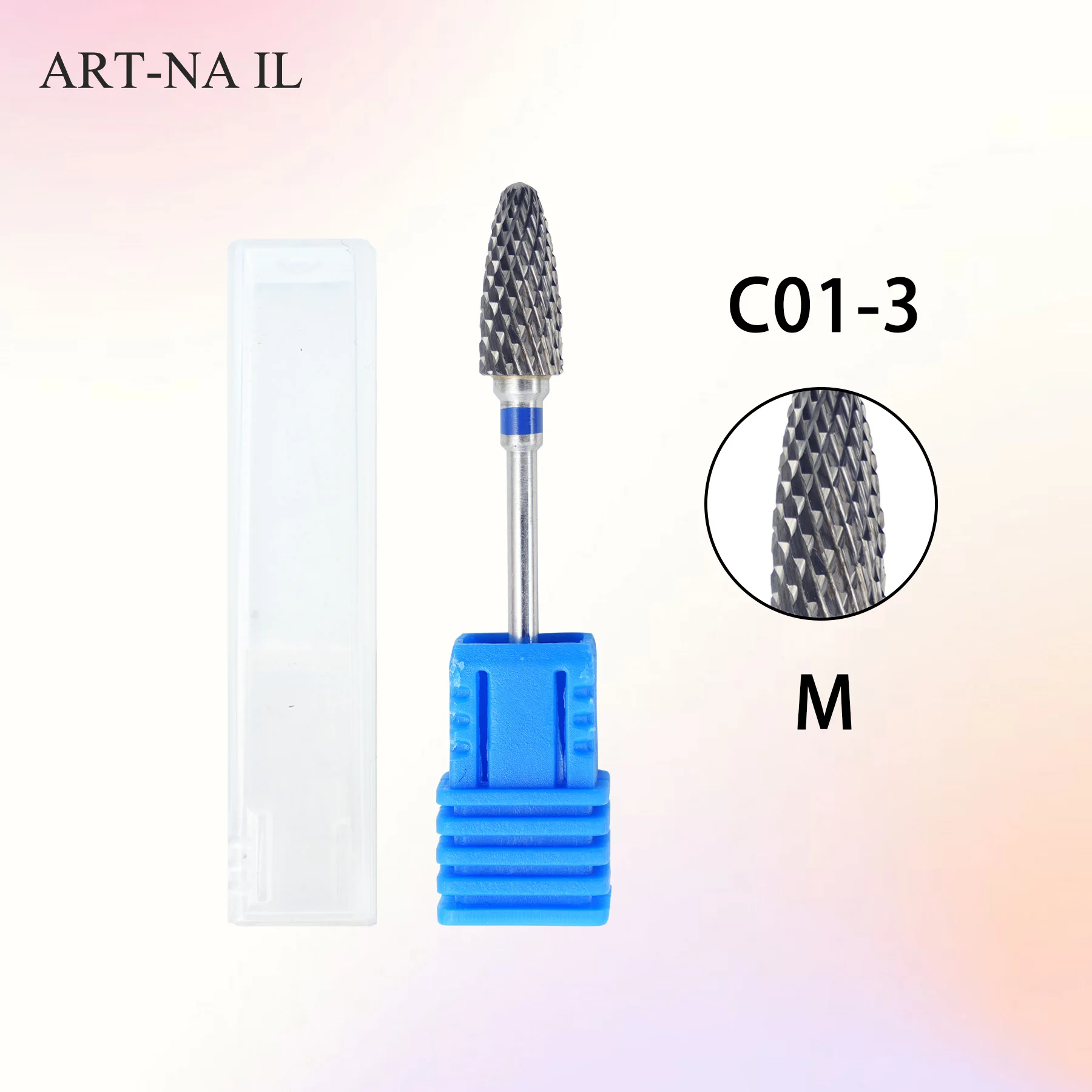 1Pcs Ceramic Nail & Dental Drill Bit For Milling Cutter Electric Manicure Drills Gel Polish Remover Nail Burr Pedicure Tools