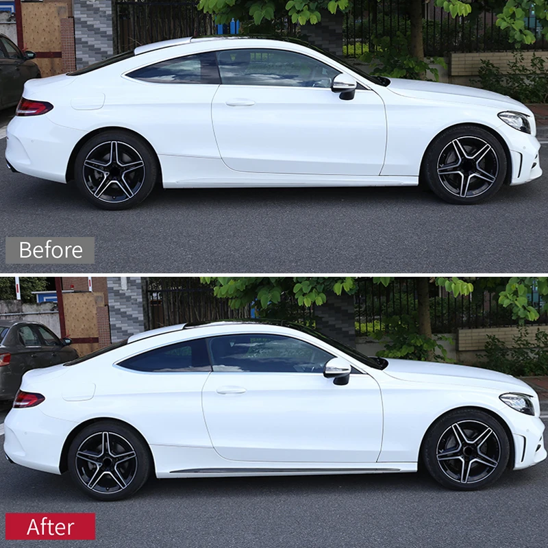 Body Trim Strips for 2016~2023 C Coupe Mercedes W205 C205 S205 Series 200 260AMG Interior Accessories