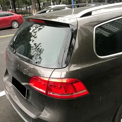 Volkswagen VW Passat polo için B7 vagon Alltrack araba arka pencere yan Spoiler difüzör bölücüler kapak 2011-2015 parlak siyah