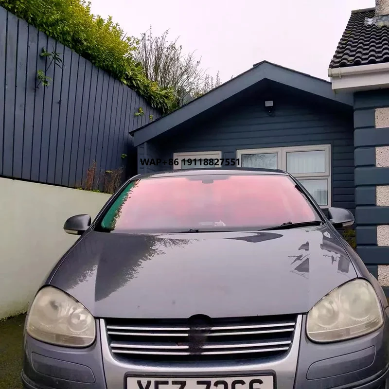 

Custom 1.52*30m 75% 80% VLT 99% UV Rejection Red Chameleon Tint Film Nano Ceramic Window Tint Film Chameleon Windshield Tint