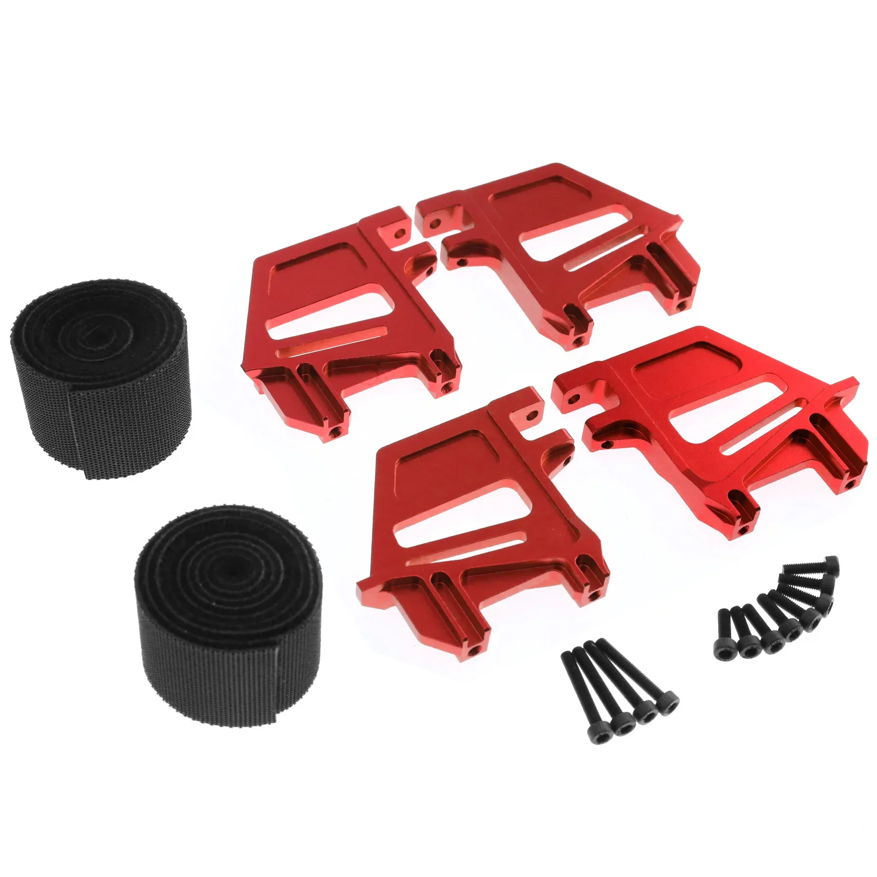 Podstawa uchwytu baterii ze stopu aluminium z paskiem do samochodu Traxxas 1/5 X-Maxx 6S 8S RC