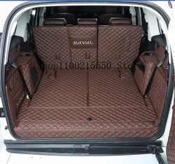 for Great wall HAVAL H9 2015 -2018 2019 2020 2021 2022 Accessories Leather Trunk Protection Mat Interior Cover part auto styling