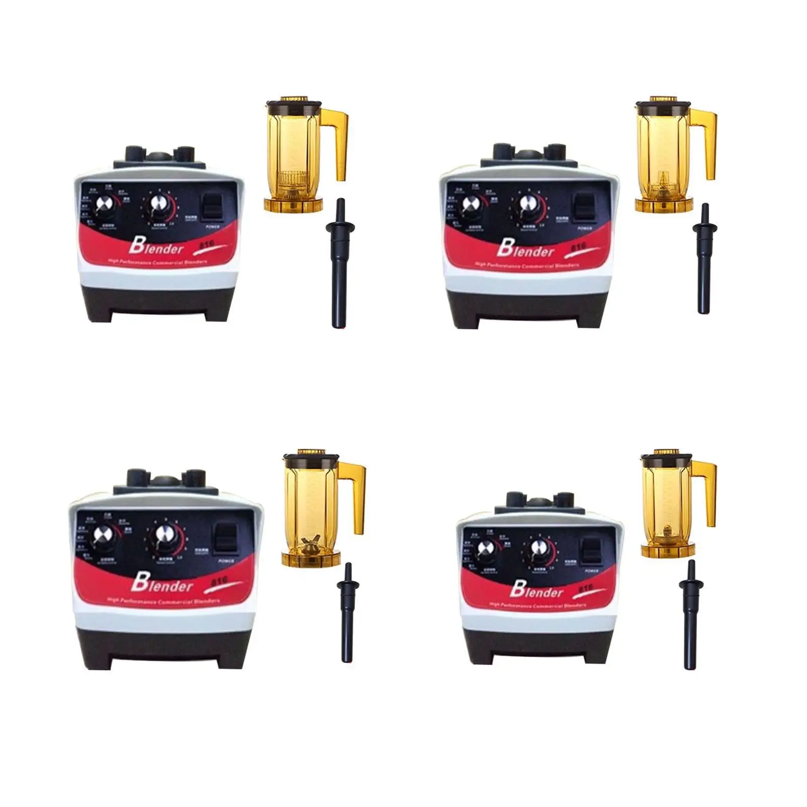 Liquidificador de bancada de alta velocidade, 20000rpm, aparelho de cozinha, liquidificador profissional para fazer chá com bolhas, bebidas congeladas, esmagamento de gelo