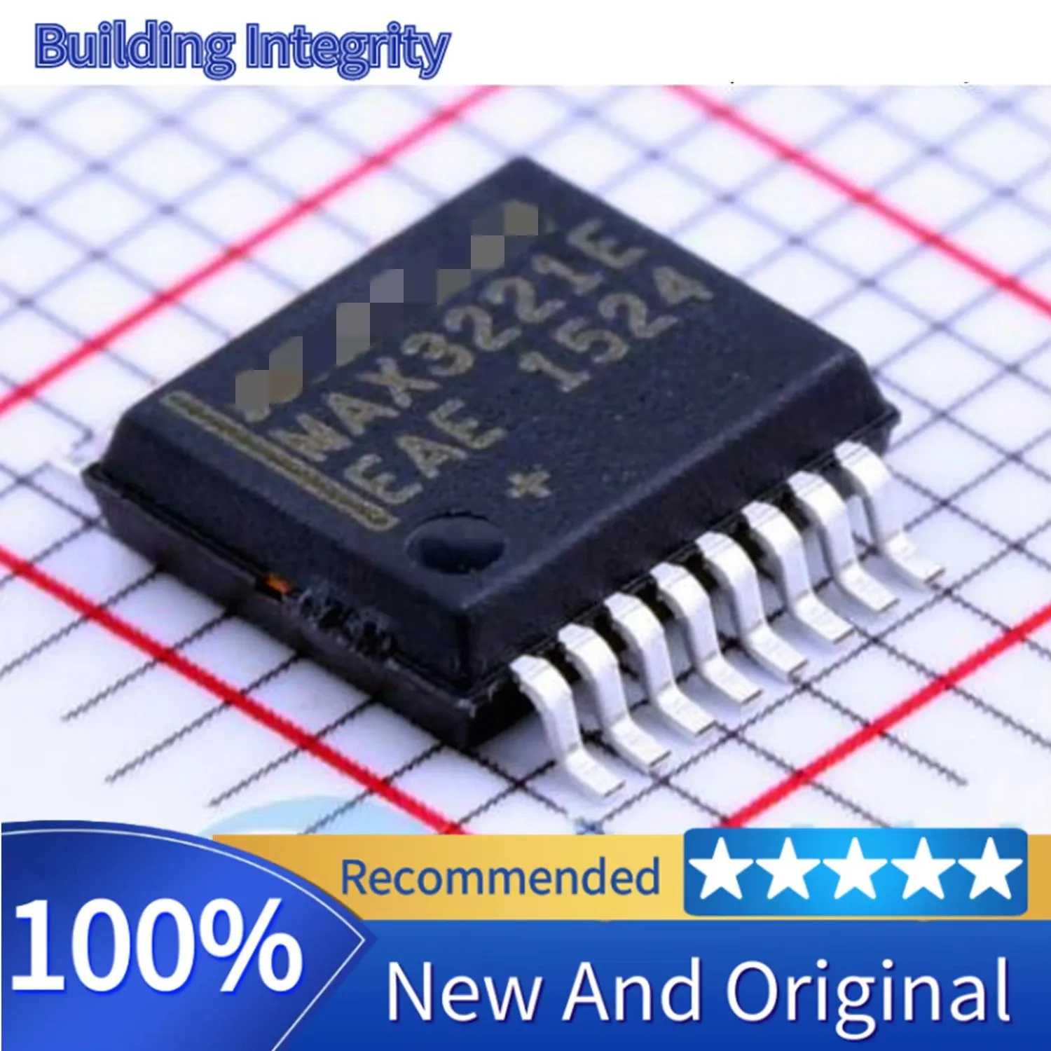 5-100 PCS / LOT New MAX3221EEAE + T MAX3221E patch SSOP-16 RS232 transceiver chip in stock