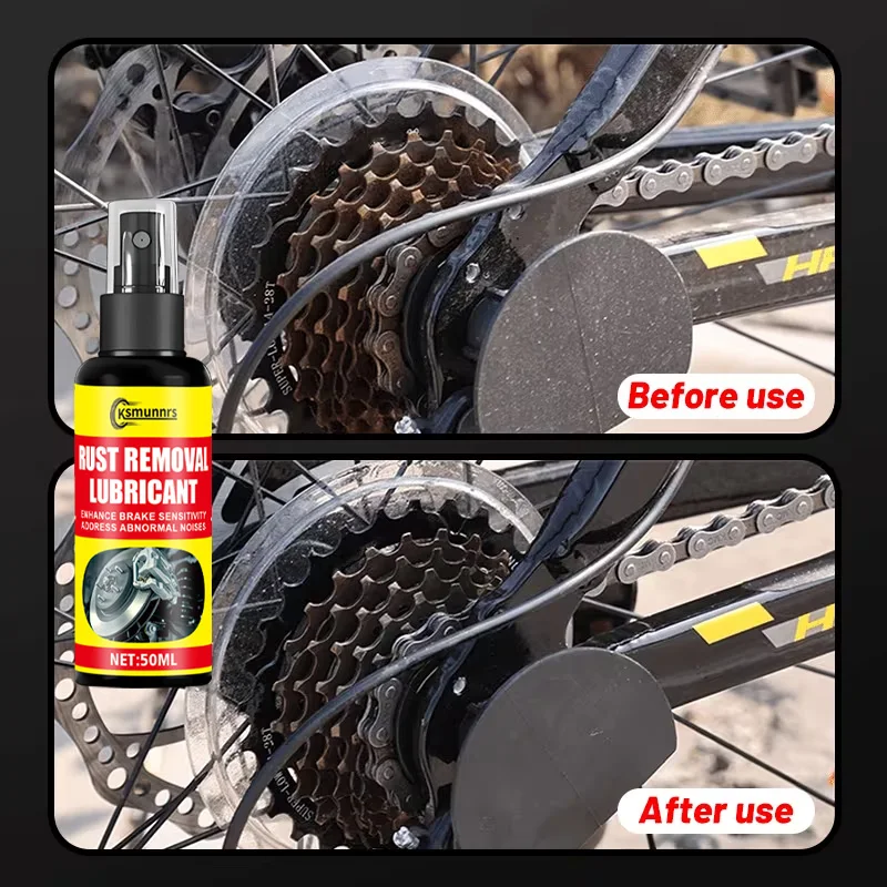 Brake Rust Remover Spray for Car Wheel Brake Disc and Chain Rust Cleaning and Protection