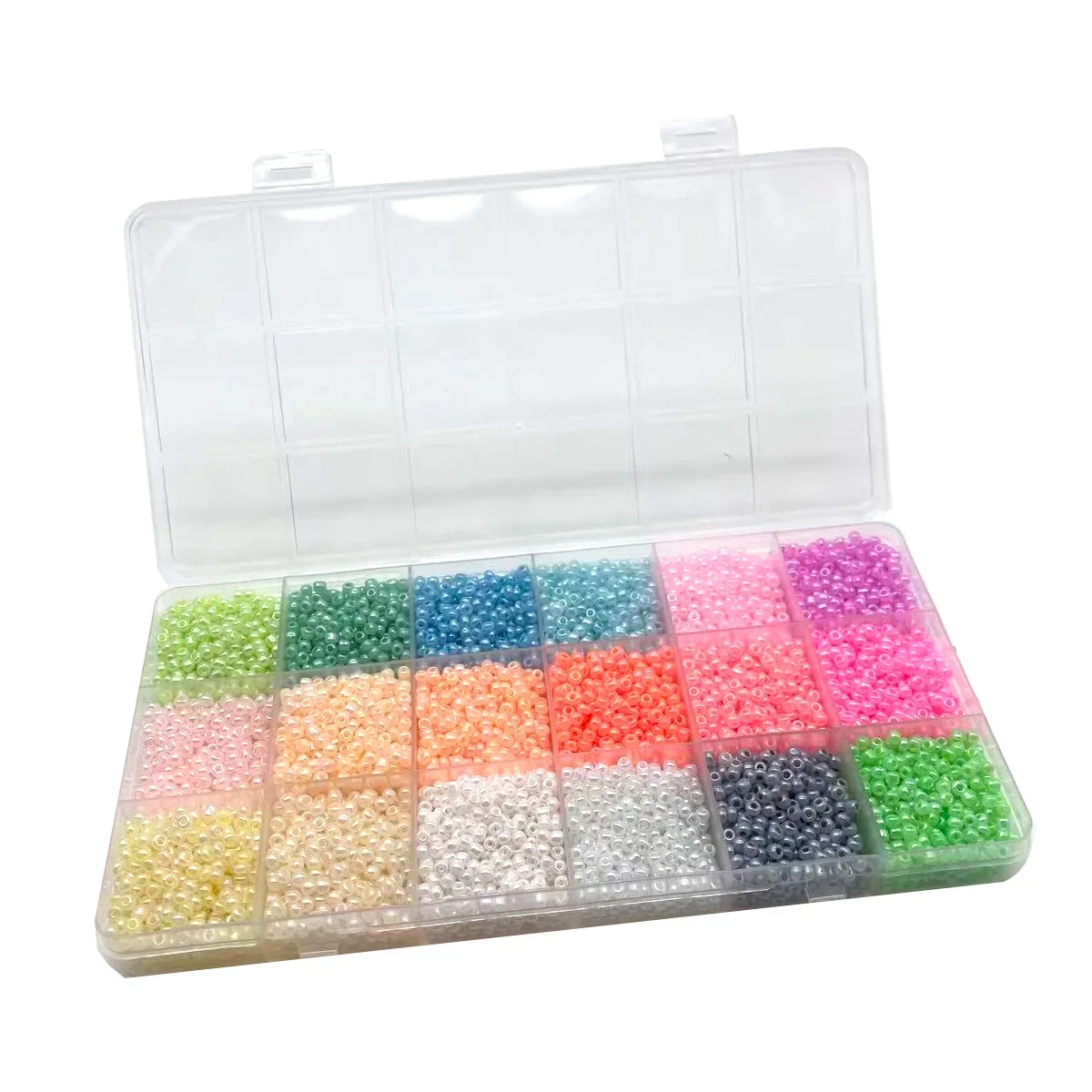 

Cream glass rice bead set Handmade DIY production of bulk beads Necklaces, bracelets, and jewelry making materials package