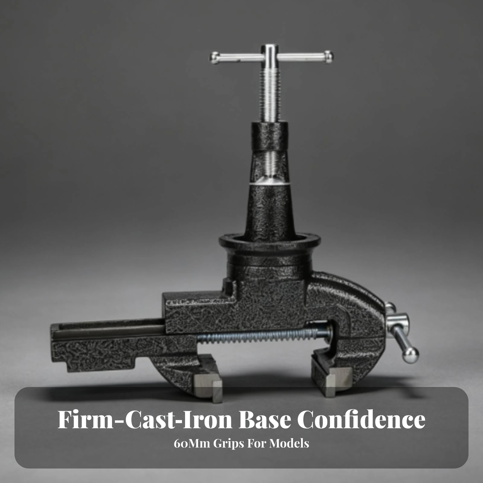 Bench Vise with Swivel Base Heavy Duty Vise with Swivel Base Tool Sturdy Universal for DIYers, Workbench, Woodworking