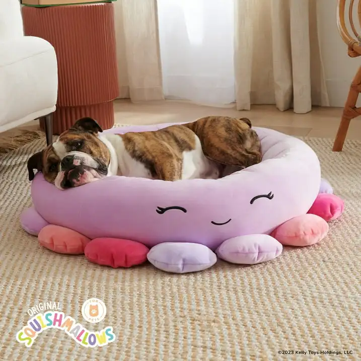 

Beula Octopus Pet Bed - Large Ultra Soft Plush Pet Bed