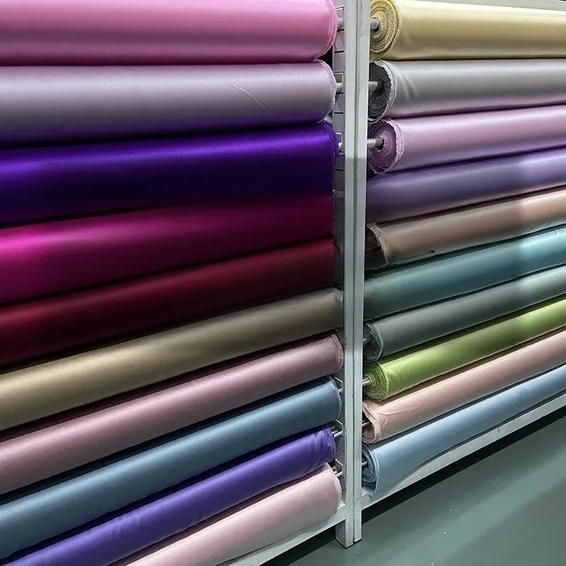 

22 Mmi, тяжелый шелковый креп, атласная ткань, 100% шелковая шелковая пижама, повязка для волос, ткань Cheongsam Song Jinli