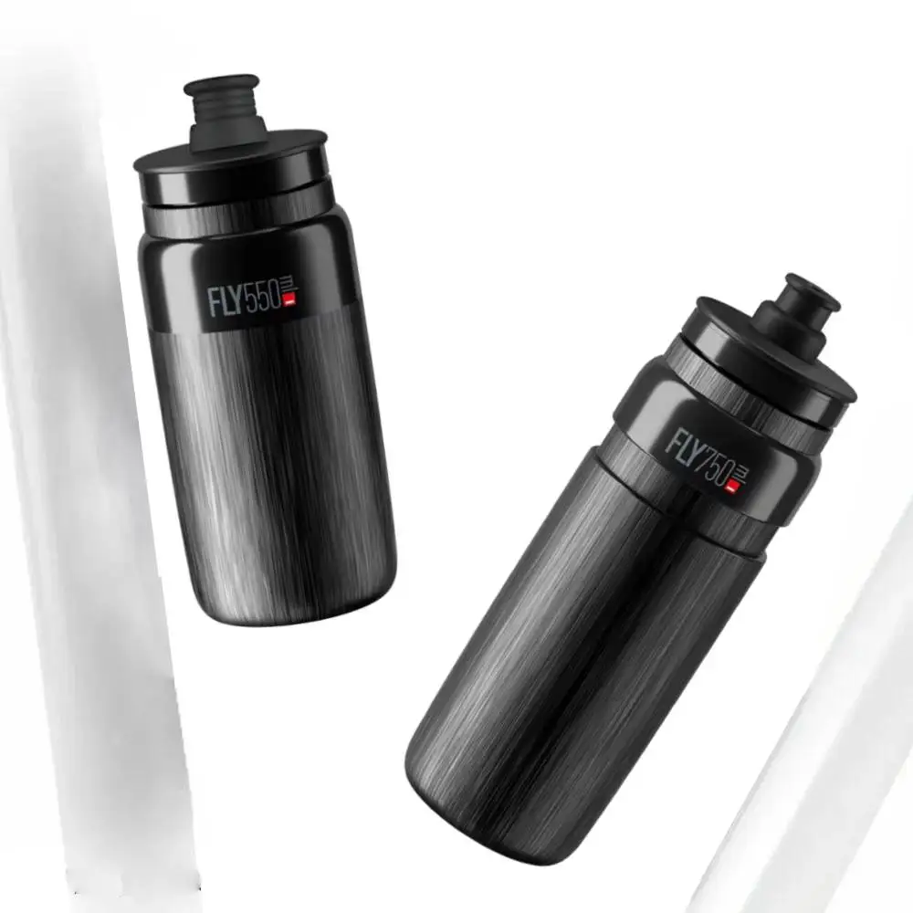 Botella de agua para bicicleta fly 550 ml 750 botella – Botella de bebida deportiva ultraligera Válvula push-pull recorrido de Francia
