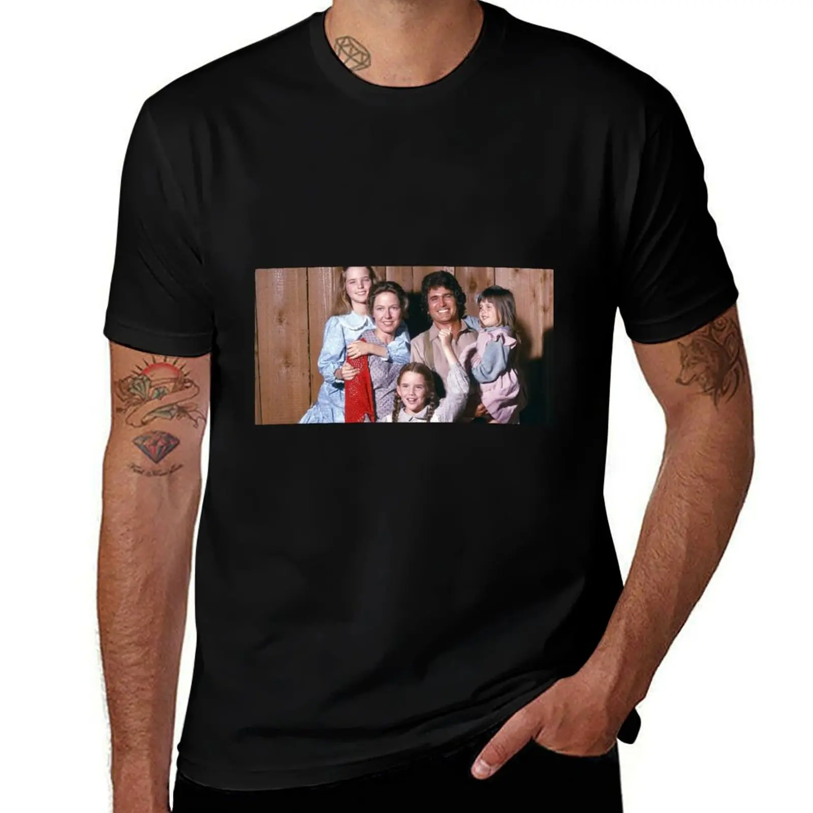 Little house on the prairie, the ingalls T-Shirt anime t shirts oversize T-Shirt