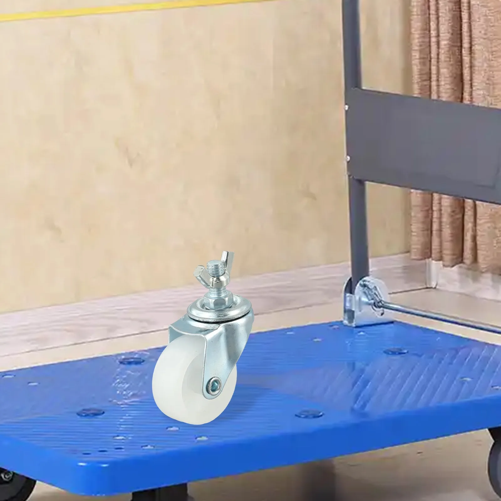 1 5 inch Swivel Caster Wheels for Small Furniture Applications Perfect for Electric For Heaters and Shopping Carts