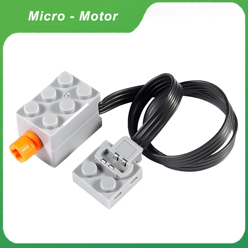 Technical Parts  Micro Motor Multi Power Functions Tool PF 8883 Model Sets Building Blocks Bricks Compatible All Brands DIY toys