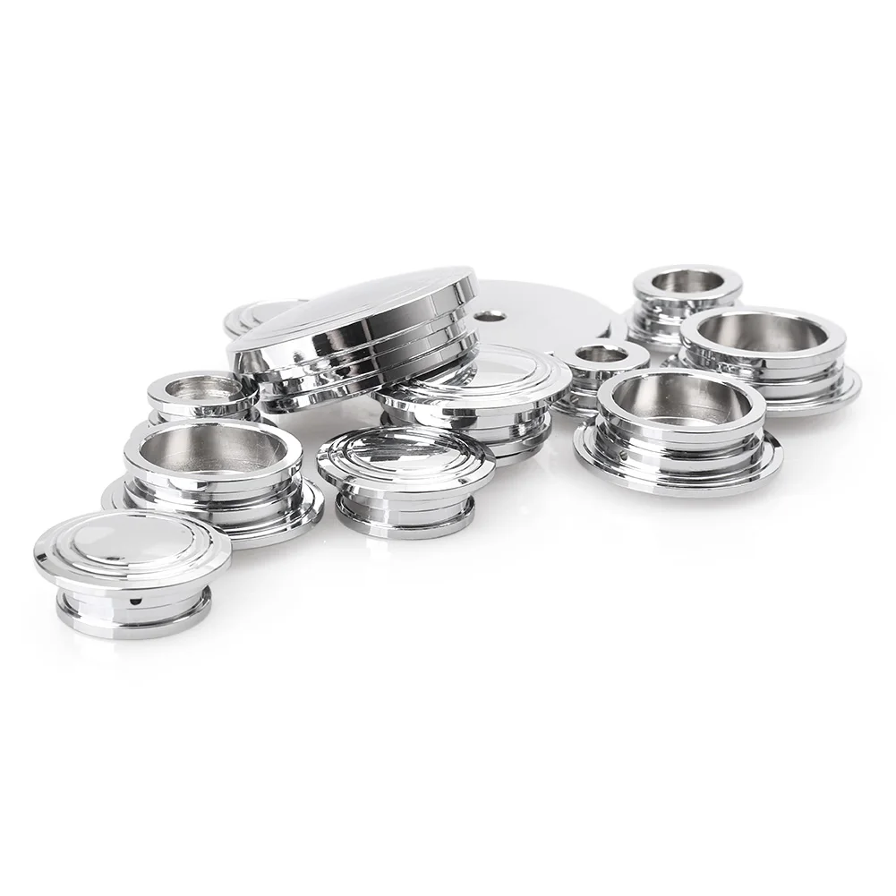 13pcs Motorcycle Frame Hole Caps Decor Cover Protector For BMW R1200 R NINE T R9T 2014 2015 2016 Chrome Motorbike Accessories