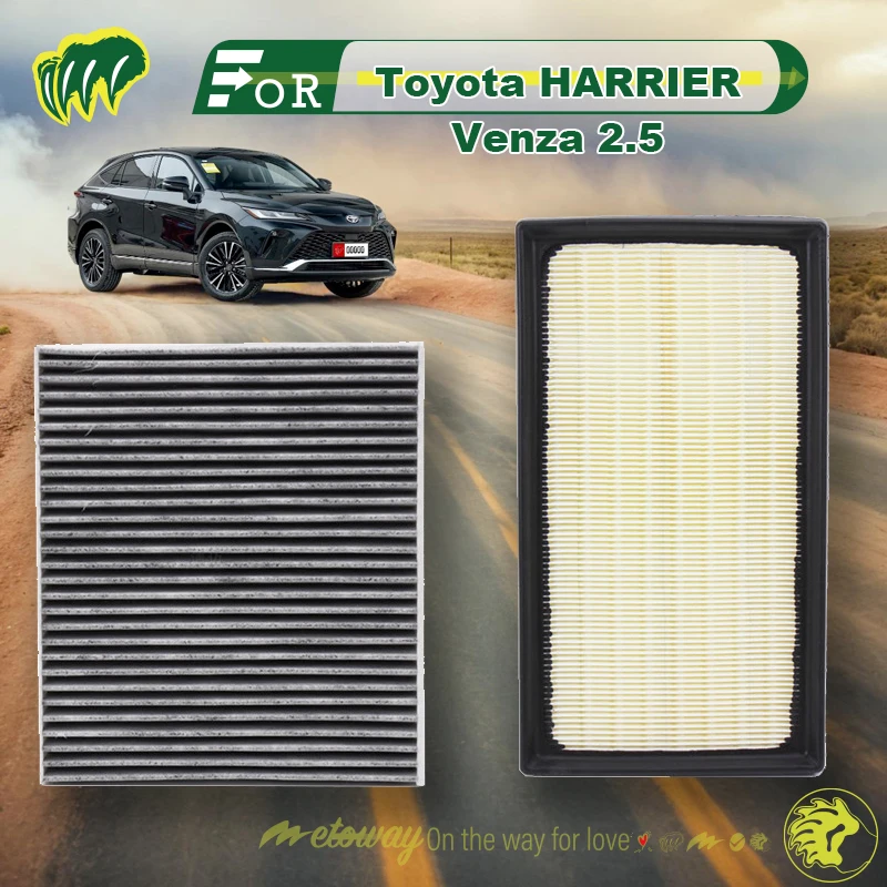 For Toyota HARRIER Venza 2.5 Dual-engine Hybrid Car Air Conditioner Filter Car Cabin Air Filter Replace Filter Replace Accessory