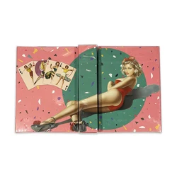 Beautiful Cute Girls Collection Playing Cards Poker Deck 54 Cards All Different Vintage Retro Classic Pin Up Girls Card Games
