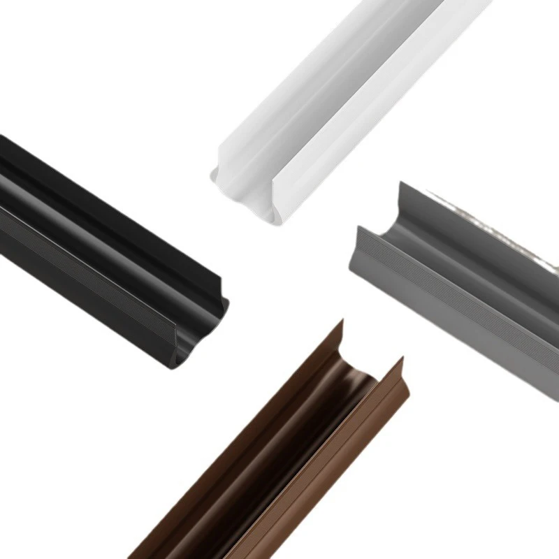 PVC Flexible Door Bottom Sealing Strip Under Door Draft Stopper Sealing Strip OundProof Gasket Weatherstrip Bedroom Door Gap Bar