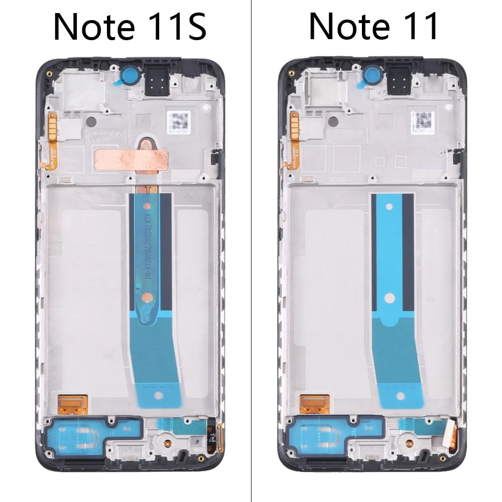 For Xiaomi Redmi Note 11/11S 2201117SG 2201117TG LCD Touch Screen Digitizer Display Replacement 6.43\