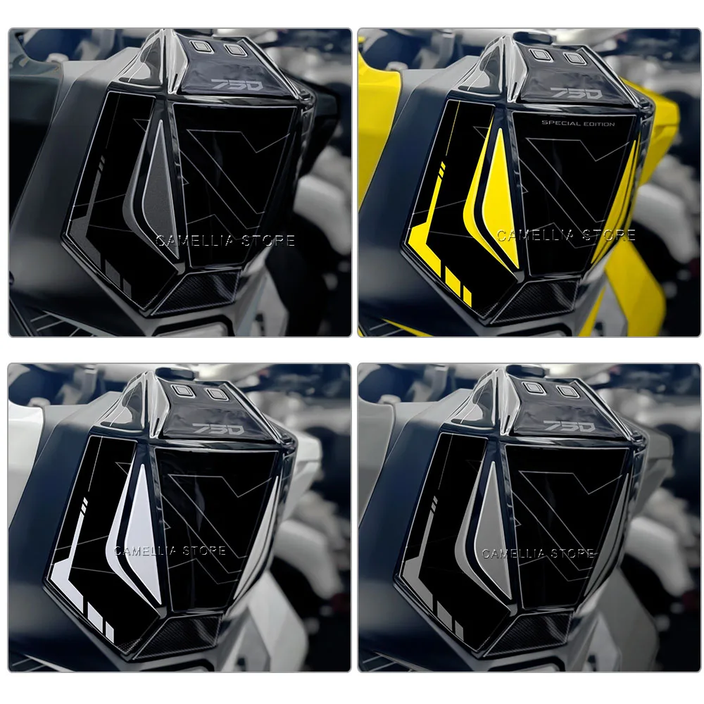 혼다 X-ADV 750 2025 오토바이 액세서리 3d 에폭시 오토바이 연료 탱크 사이드 스티커 방수 스티커 새로 출시