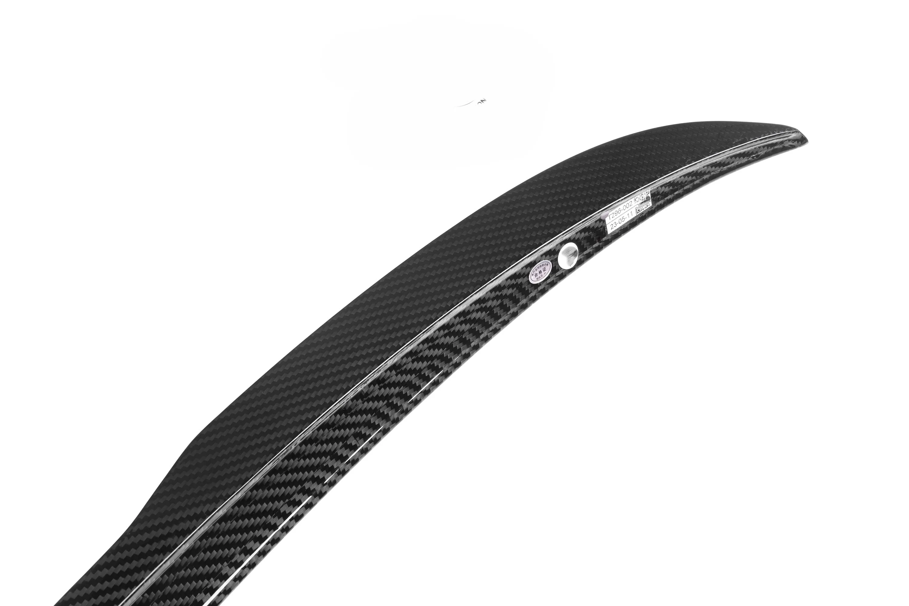 لـ IX3 G08i G08 BEV/G01/G08/F97/F97 LCI SQ Style Prepreg سبويلر من ألياف الكربون -296 2019-IN كربون لامع/كربون مزورة