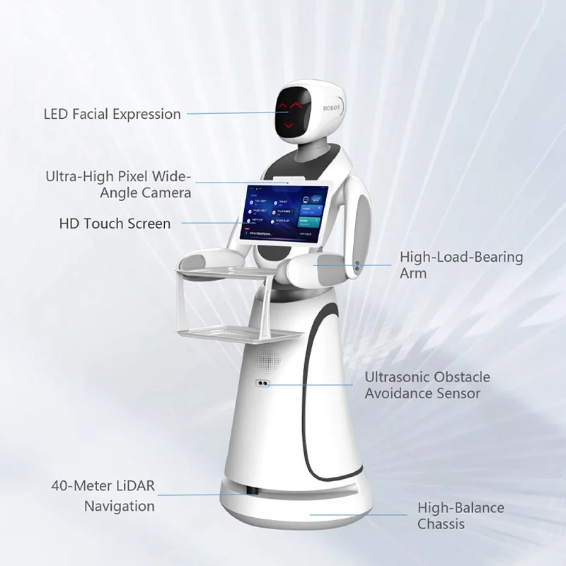 Picture 3: Reliable Autonomous Obstacle Avoidance High Precision Positioning Android Control Robot Self Developed AI Model Delivery